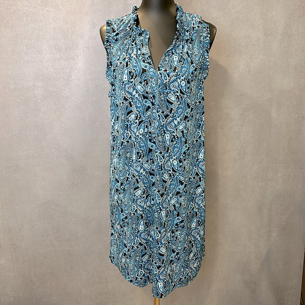 Michael Kors sleeveless V neck sheath dress - size XL